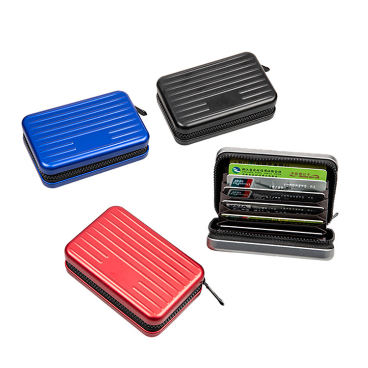 I-Wallet yekhadi le-Aluminiyam eneZippered iluphucula njani uKhuseleko lweKhadi leMihla yonke kunye noMbutho?